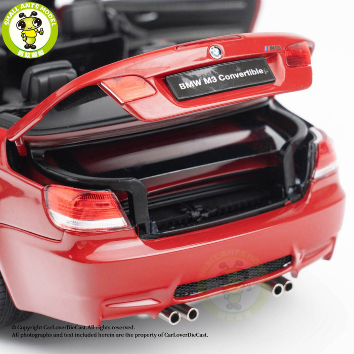 Pre-order 1/18 Kyosho BMW M3 Convertible E93M Diecast Model Toy Car Gifts For Friends