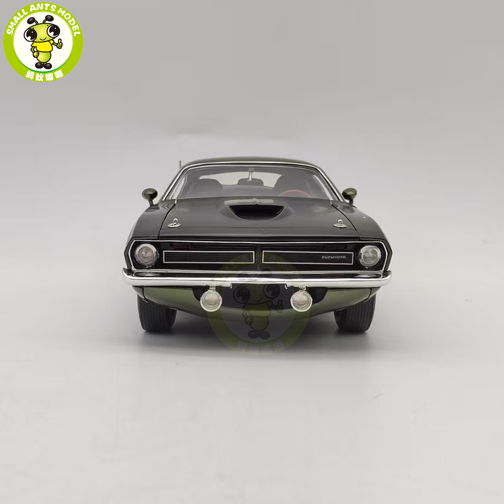 Pre-order 1/18 1970 Plymouth AAR Cuda ACME Ivy Green Diecast Model