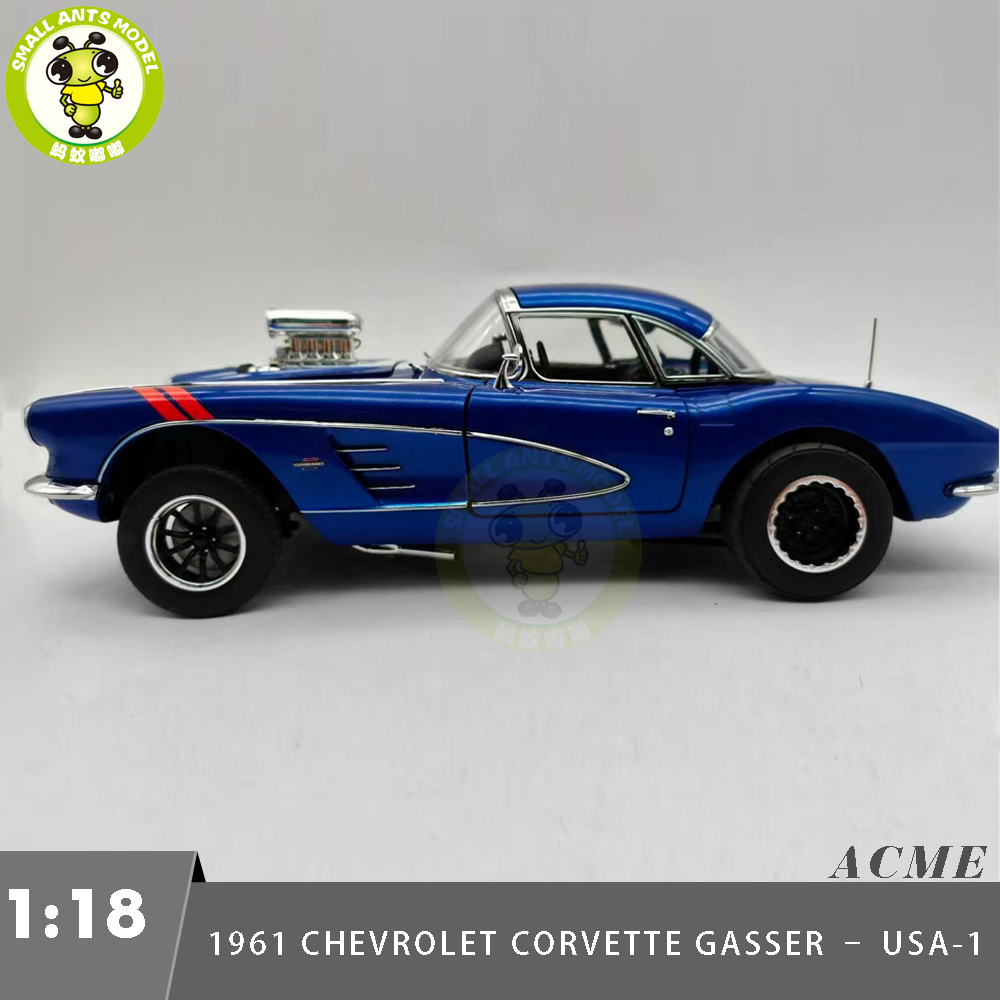 Pre-order 1/18 1961 Chevrolet Corvette Gasser USA-1 ACME Diecast