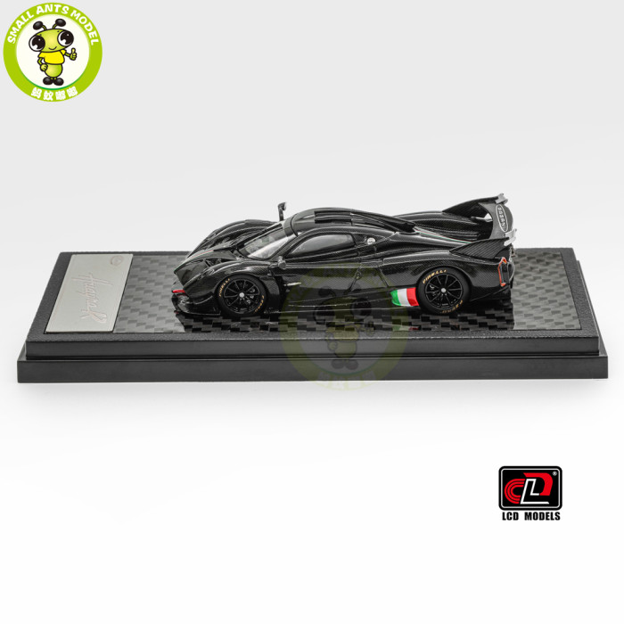 Pre-order 1/64 LCD Pagani Huayra R Supercar Racing Car Diecast Model Toy Car Gifts For Friends