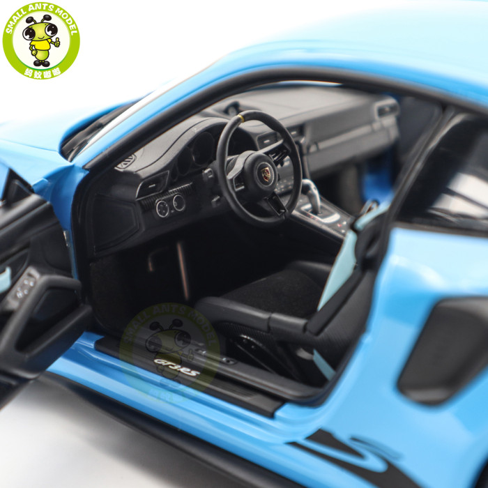 1/18 Porsche 911 991.2 GT3 RS AUTOart 78182 Riviera Blue Model Car