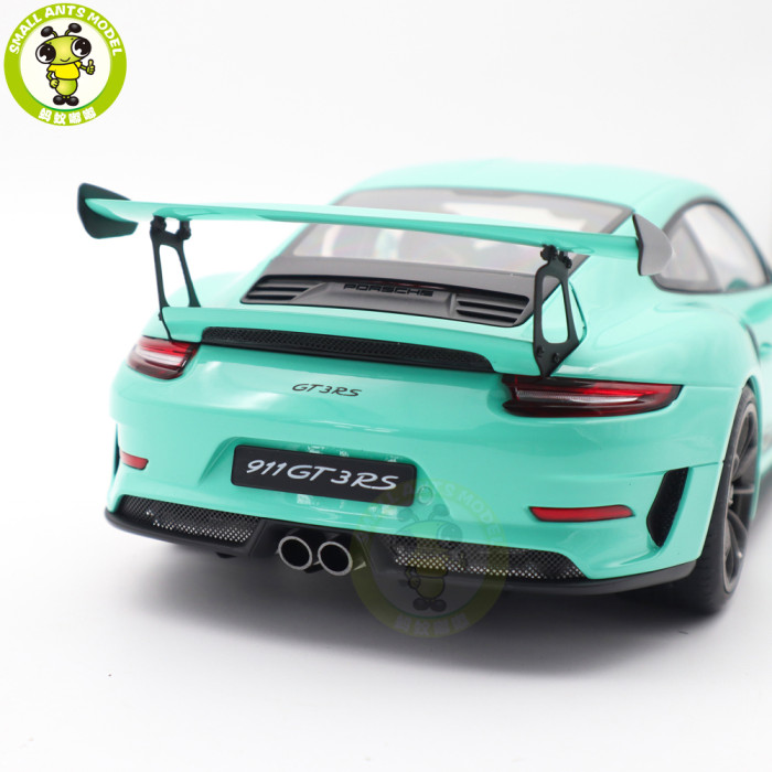 1/18 Porsche 911 991.2 GT3 RS AUTOart 78181 Mint Green Model Car