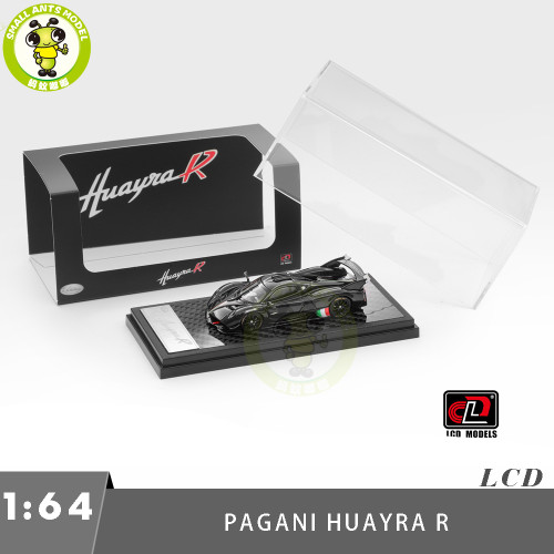 Pre-order 1/64 LCD Pagani Huayra R Supercar Racing Car Diecast Model Toy Car Gifts For Friends