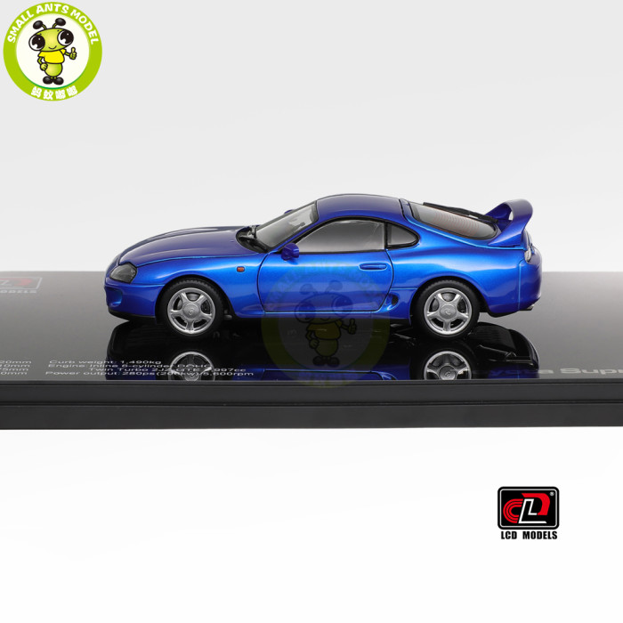 1/43 LCD Toyota Supra A80 Diecast Model Toy Car Gifts For Friends Father