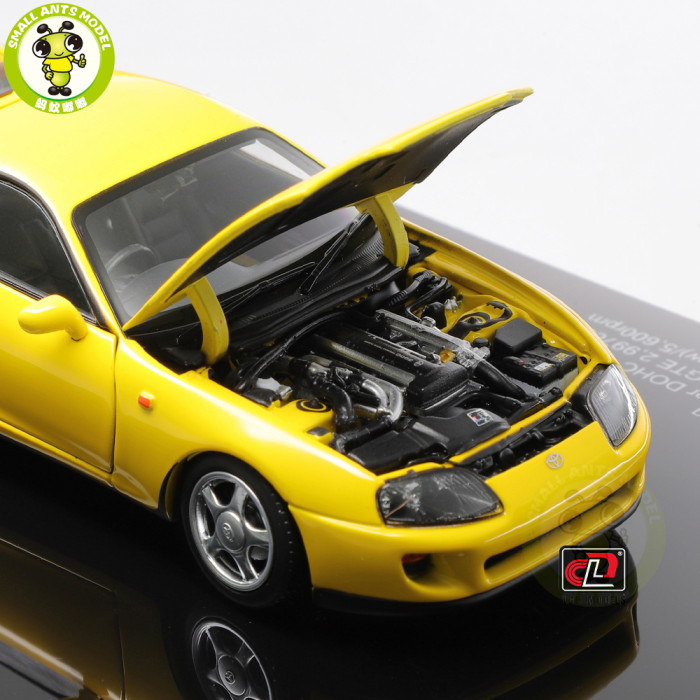 1/43 LCD Toyota Supra A80 Diecast Model Toy Car Gifts For Friends Father