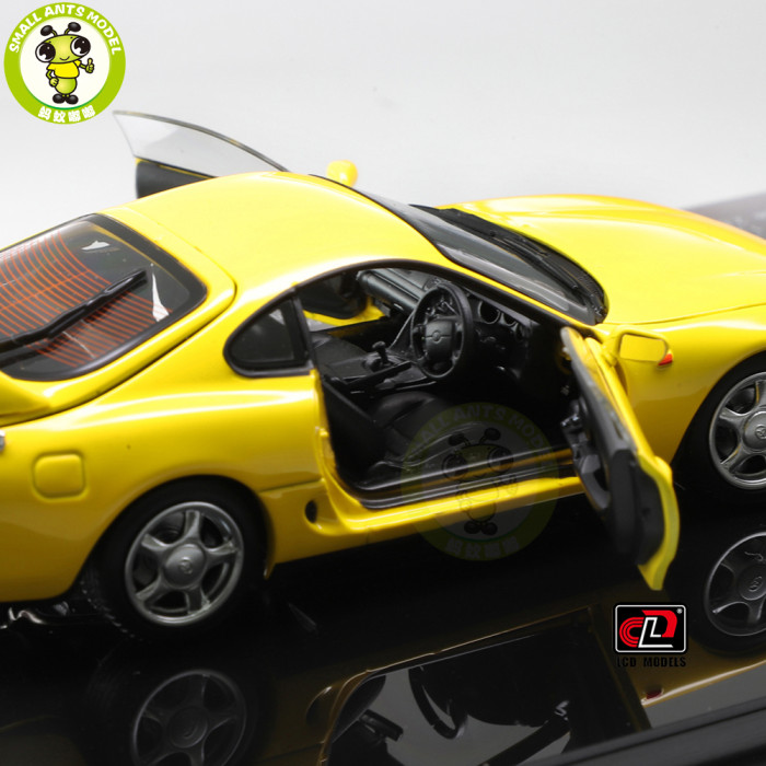 1/43 LCD Toyota Supra A80 Diecast Model Toy Car Gifts For Friends Father