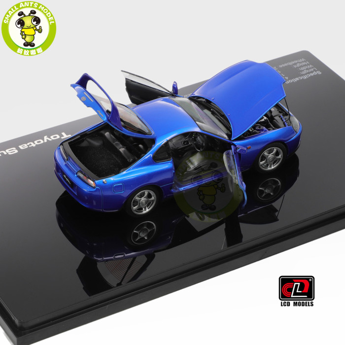 1/43 LCD Toyota Supra A80 Diecast Model Toy Car Gifts For Friends Father
