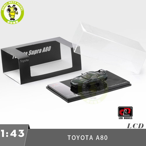 1/43 LCD Toyota Supra A80 Diecast Model Toy Car Gifts For Friends Father
