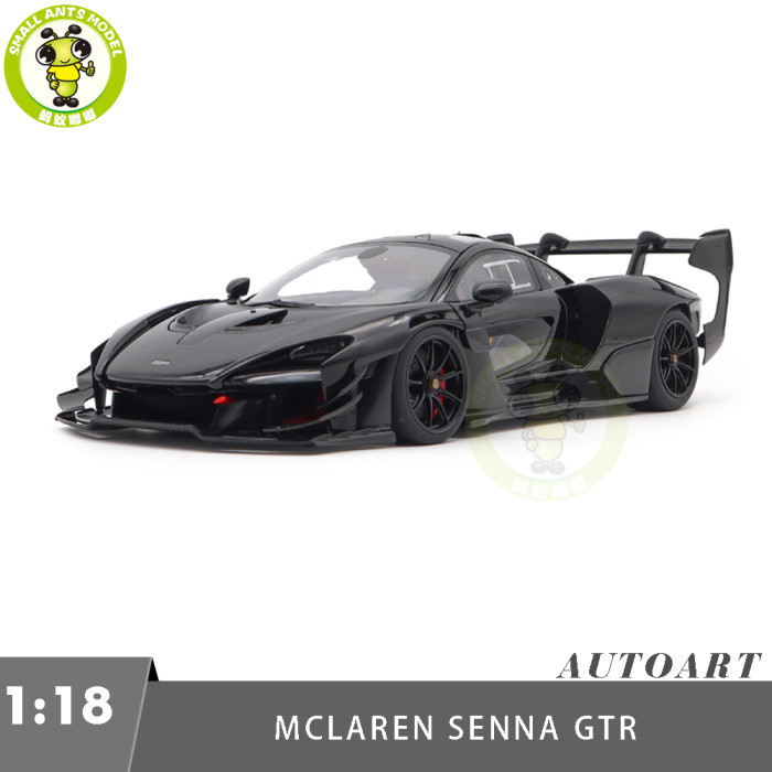 1/18 Mclaren Senna GTR AUTOart 81954 Onyx Black Model Car