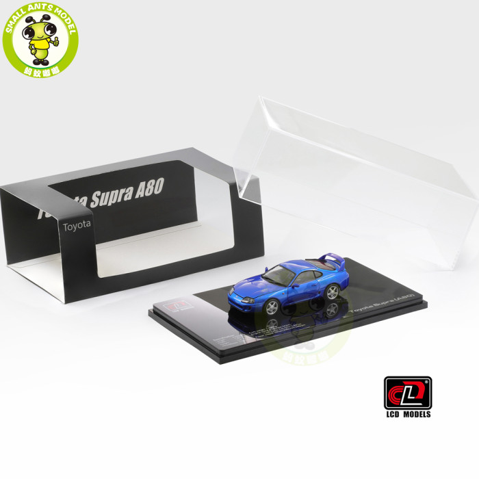 1/43 LCD Toyota Supra A80 Diecast Model Toy Car Gifts For Friends Father