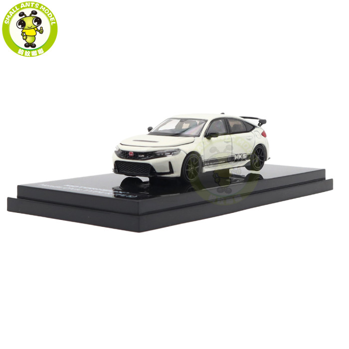 1/64 MOTORHELIX Honda Civic TYPE R (FL5) HKS Livery Diecast Model Toy Car Gifts For Father Friends