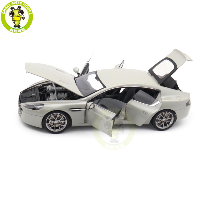 1/18 Aston Martin Rapide S 2015 Autoart 70258 Silver Fox Model Toy Car Gifts For Father Friends
