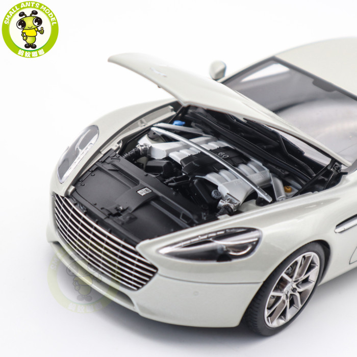 1/18 Aston Martin Rapide S 2015 Autoart 70258 Silver Fox Model Toy Car Gifts For Father Friends