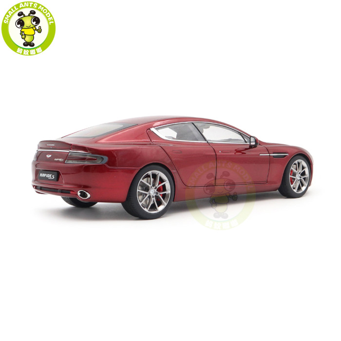 1/18 Aston Martin Rapide S 2015 Autoart 70257 Diavolo Red Model Toy Car Gifts For Father Friends