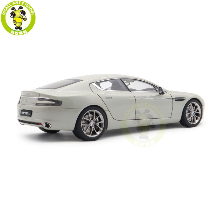 1/18 Aston Martin Rapide S 2015 Autoart 70258 Silver Fox Model Toy Car Gifts For Father Friends