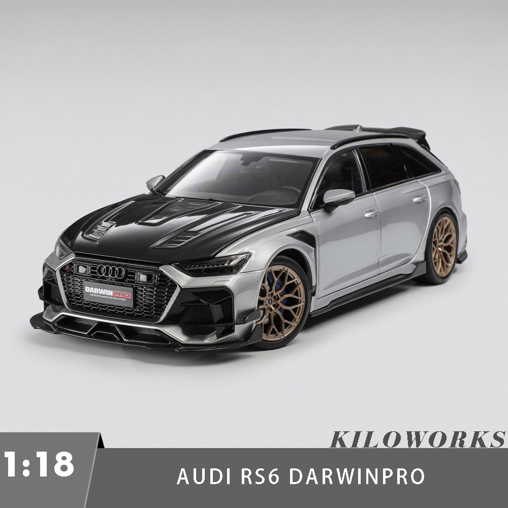 1/18 Audi RS 6 RS6 DarwinPRO KILO WORKS Diecast Model Toy Car
