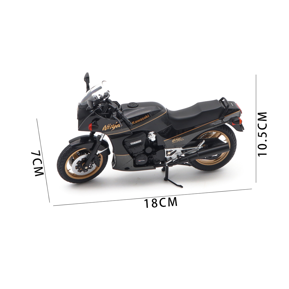 1/12 AOSHIMA Kawasaki GPz900R Diecast Model Motorcycle Car Toy