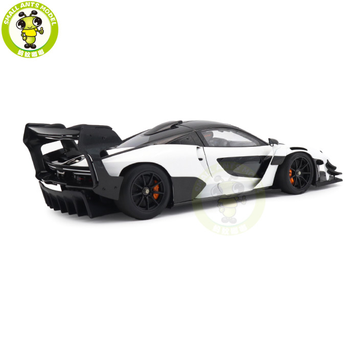 1/18 LCD Mclaren Senna GTR Red/White Diecast Model Car Gifts For Father Friends