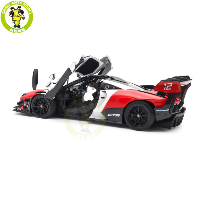 1/18 LCD Mclaren Senna GTR Diecast Model Car Gifts For Father Friends