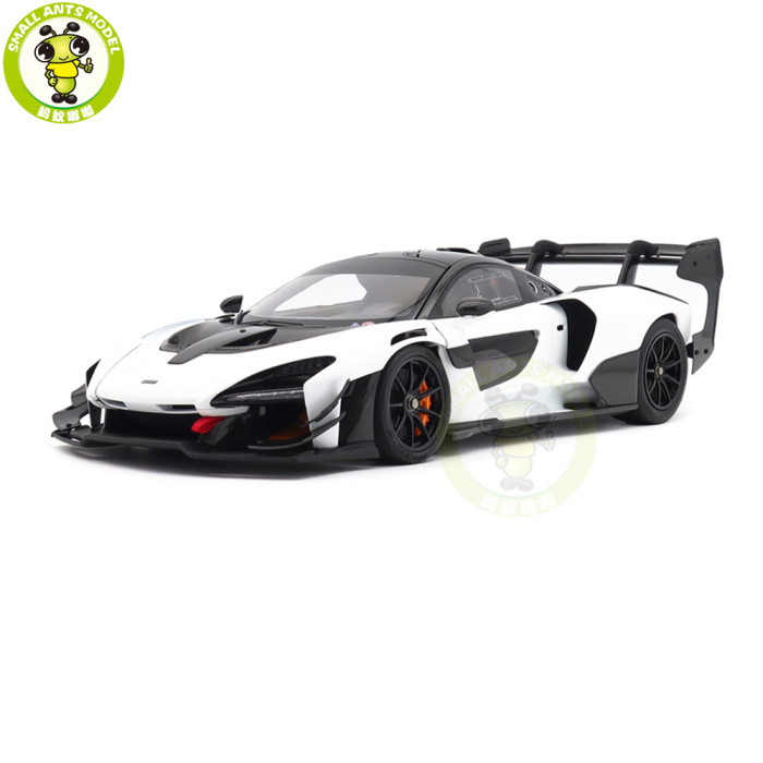 1/18 LCD Mclaren Senna GTR Red/White Diecast Model Car Gifts For Father Friends