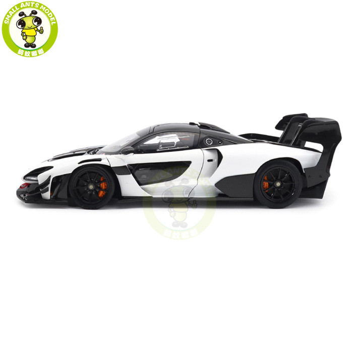 1/18 LCD Mclaren Senna GTR Red/White Diecast Model Car Gifts For Father Friends