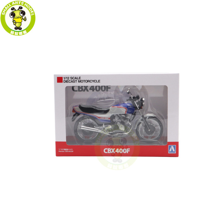1/12 AOSHIMA Honda CBX 400F CBX400F Diecast Model Motorcycle Car Toy Gifts For Friends Father