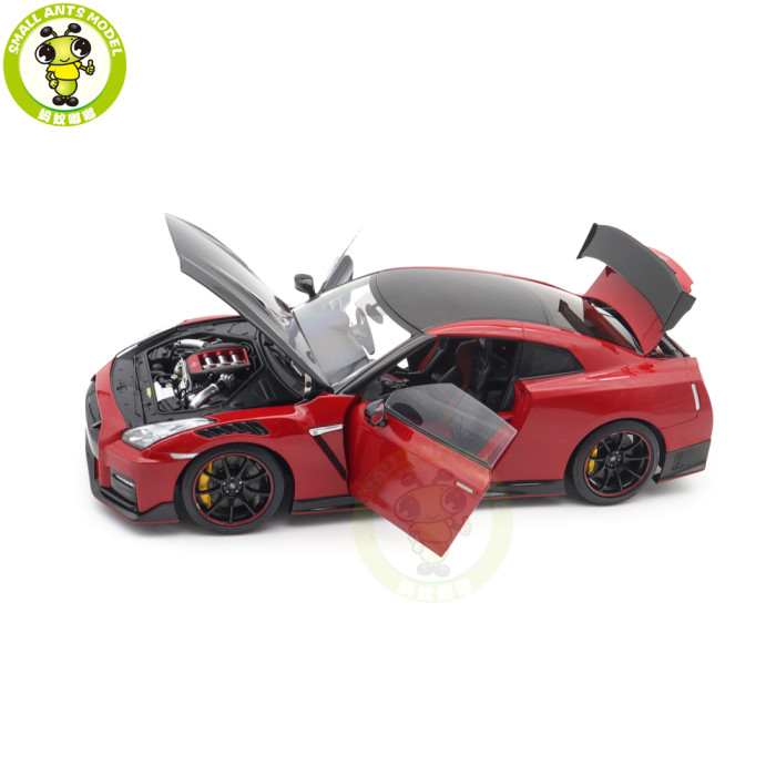 1/18 MOTORHELIX Nissan GT R GT-R R35 NISMO Special Edition 2022 Diecast Model Toy Car Gifts For Father Friends