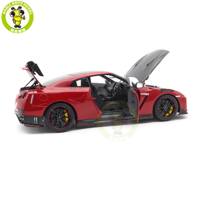 1/18 MOTORHELIX Nissan GT R GT-R R35 NISMO Special Edition 2022 Diecast Model Toy Car Gifts For Father Friends