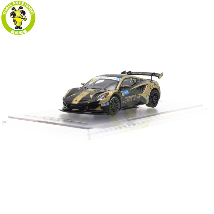 1/64 Kiloworks LOTUS Emira GT4 Adam Christodoulou 2023 Macau Lotus Team TORO #88 Diecast Model Toys Car Boys Girls Gifts