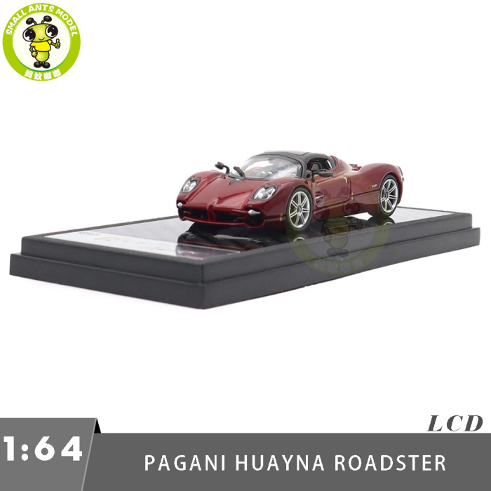 1/64 LCD Pagani Utopia Roadster Racing Car Diecast Model Toy Cars Gifts For Friends Father