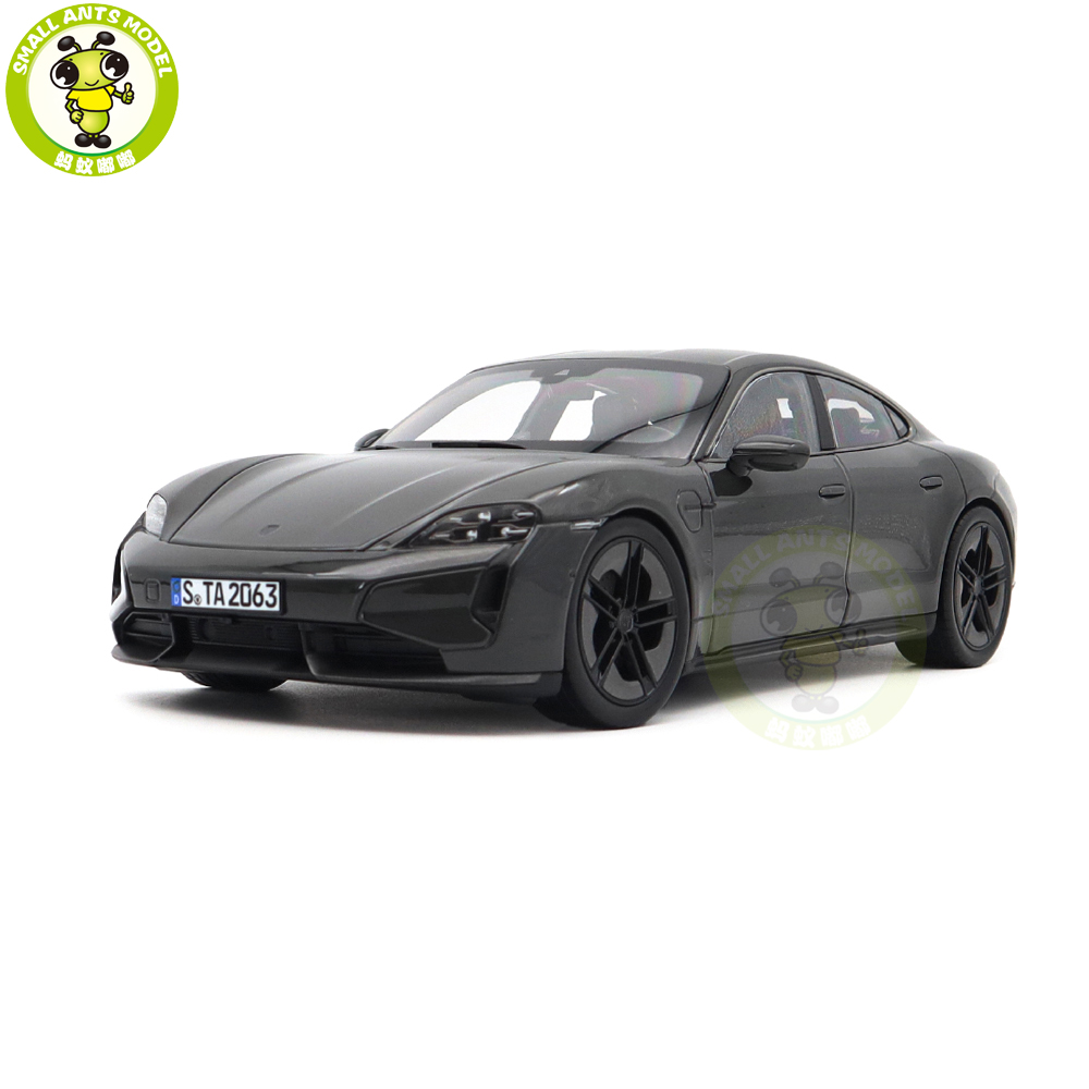 1/18 Porsche Taycan Turbo S 2024 Norev 187654 Slate Grey Neo