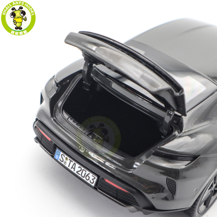 1/18 Porsche Taycan Turbo S 2024 Norev 187654 Slate Grey Neo Diecast Model Toys Car Gifts For Friends Father