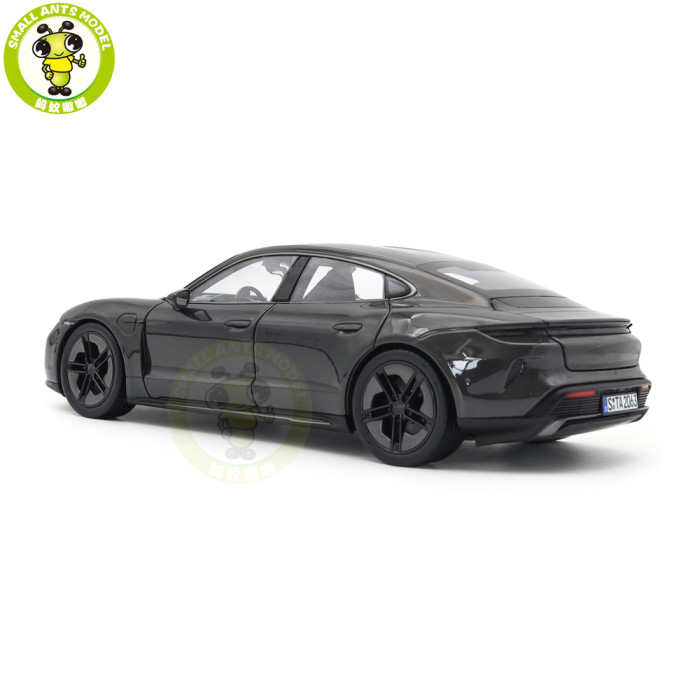 1/18 Porsche Taycan Turbo S 2024 Norev 187654 Slate Grey Neo Diecast Model Toys Car Gifts For Friends Father