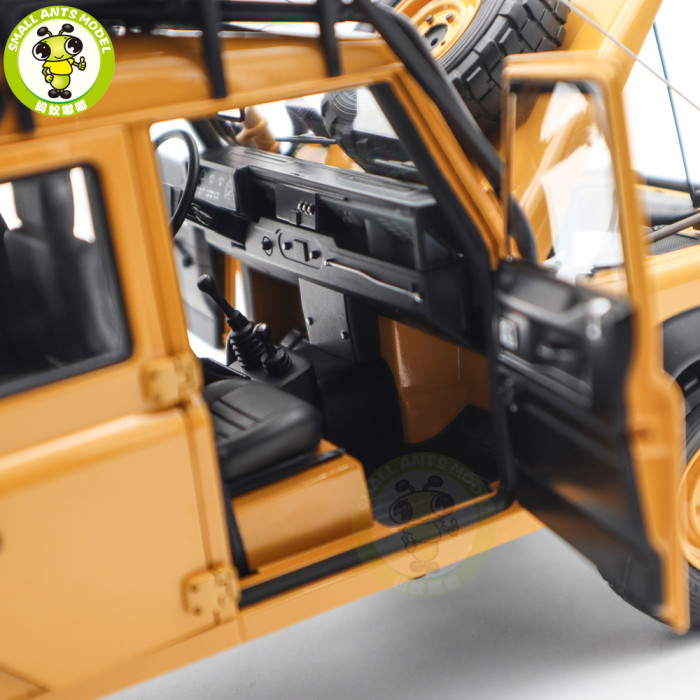 1/18 Land Rover Defender 110 CAMEL TROPHY Support Unit Sabah Malaysia 1993 Almost REAL 810310 Diecast Model Toy Car Gifts For Friends
