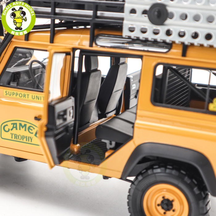 1/18 Land Rover Defender 110 CAMEL TROPHY Support Unit Sabah Malaysia 1993 Almost REAL 810310 Diecast Model Toy Car Gifts For Friends
