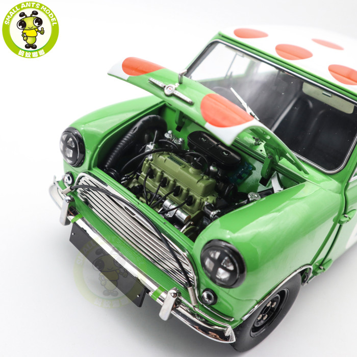1/12 BMW Mini Cooper S Sunstar #13 1966 Baturst Winner Diecast Model Toys Car Gifts For Husband Father Boyfriend