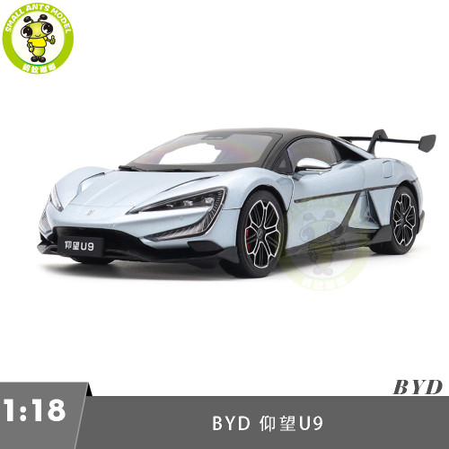 1/18 BYD YangWang U9 Diecast Model Toy Car Gifts For Father Friends