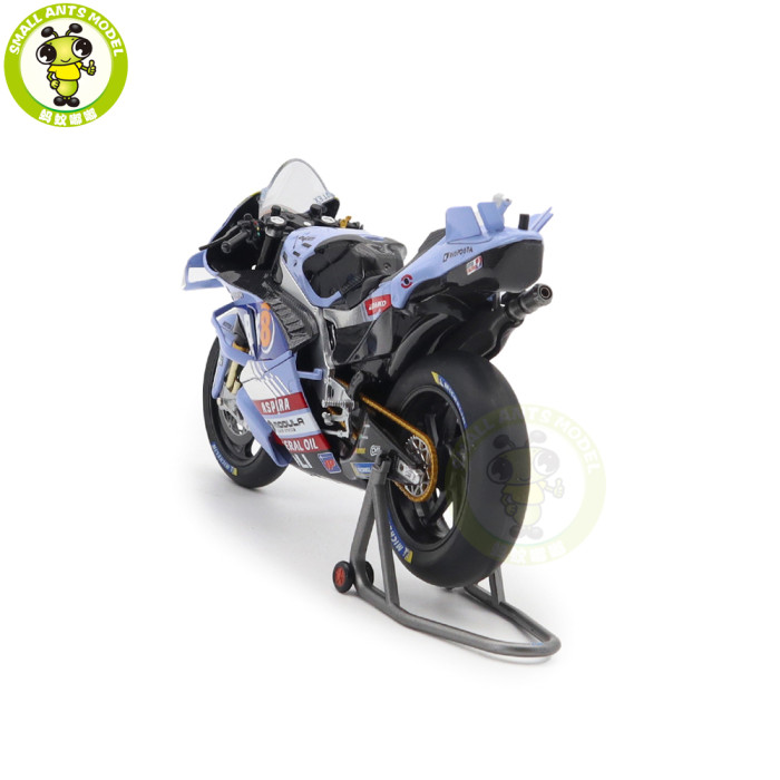 1/12 Kiloworks TEAM BK8 Gresini MOTOGP 2025 Spain GP Ducati Desmosedici GP24 Diecast Motorcycle Model Toys Gifts For Father Friends