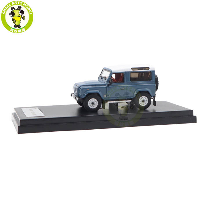 1/64 LCD Land Rover Defender 90 Works V8 70th 2017 Diecast Model Toy Car Gifts For Friends