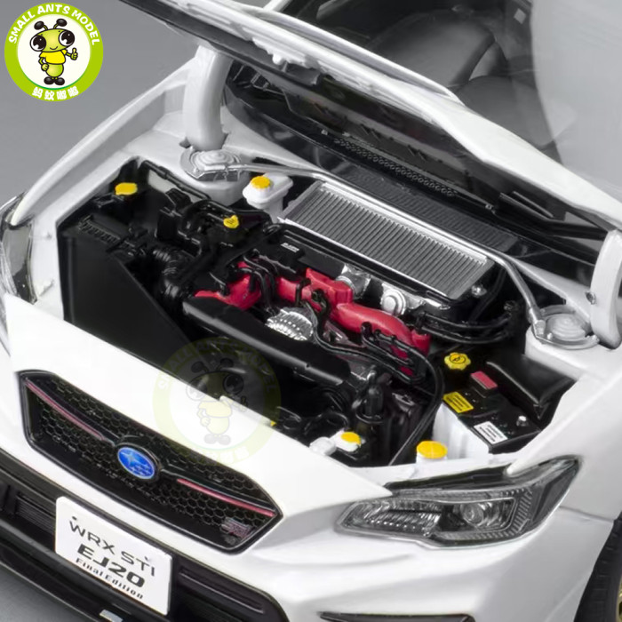 Pre-order 1/18 SUNSTAR Subaru WRX STI EJ20 Final Edition - WB Diecast Model Toy Car Gifts For Father Friends