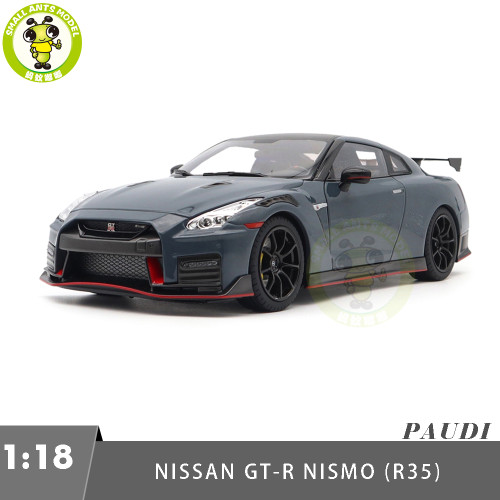 1/18 Nissan GT R GT-R R35 NISMO 2022 Diecast Model Toy Car Gifts For Father Friends