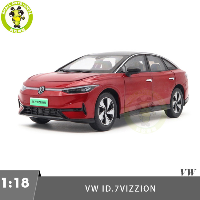 1/18 VW Volkswagen ID 7 Vizzion Diecast Model Toys Car Gifts For Father Boyfriend Husband