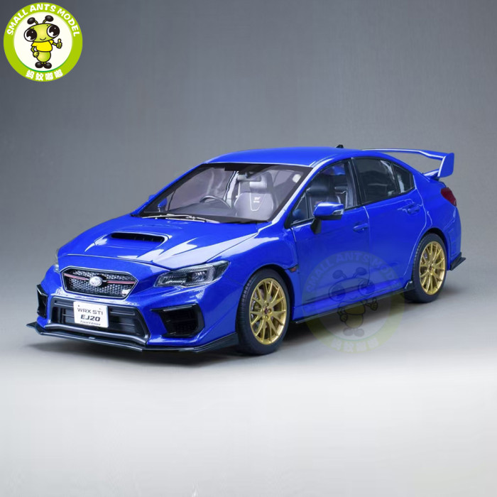 Pre-order 1/18 SUNSTAR Subaru WRX STI EJ20 Final Edition - WB Diecast Model Toy Car Gifts For Father Friends