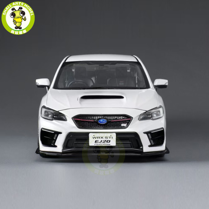 Pre-order 1/18 SUNSTAR Subaru WRX STI EJ20 Final Edition - WB Diecast Model Toy Car Gifts For Father Friends