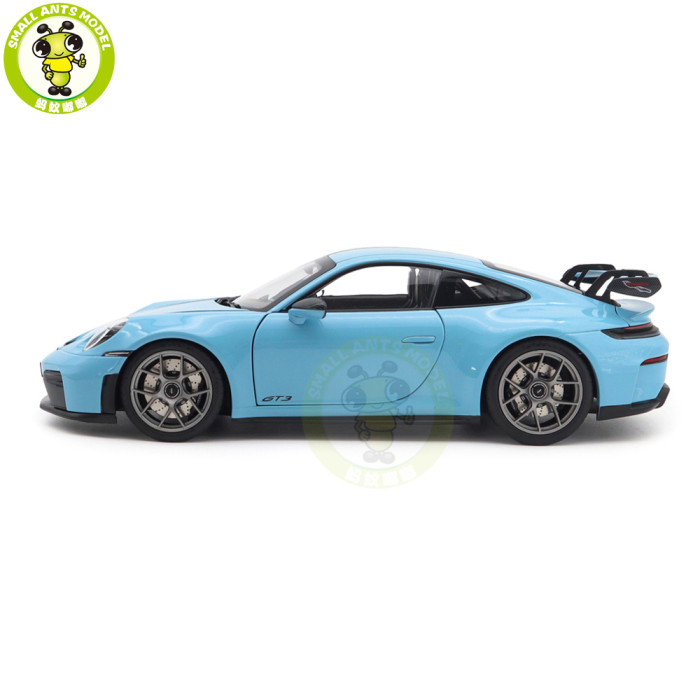 1/18 Porsche 911 GT3 2025 Norev 187000 Gulf Blue Diecast Model Toys Car Gifts For Friends Father