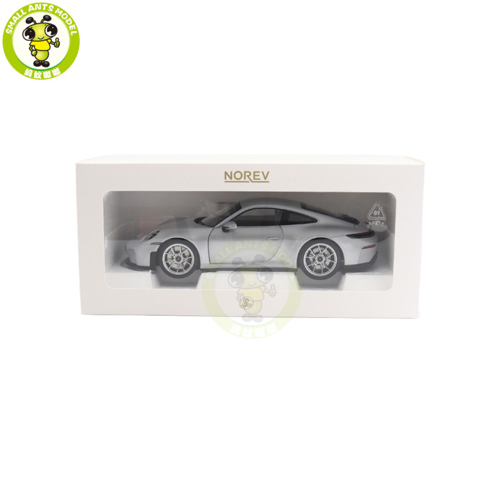 1/18 Porsche 911 GT3 Touring 2025 Norev 187002 GT Silver Diecast Model Toys Car Gifts For Husband Boyfriend Father