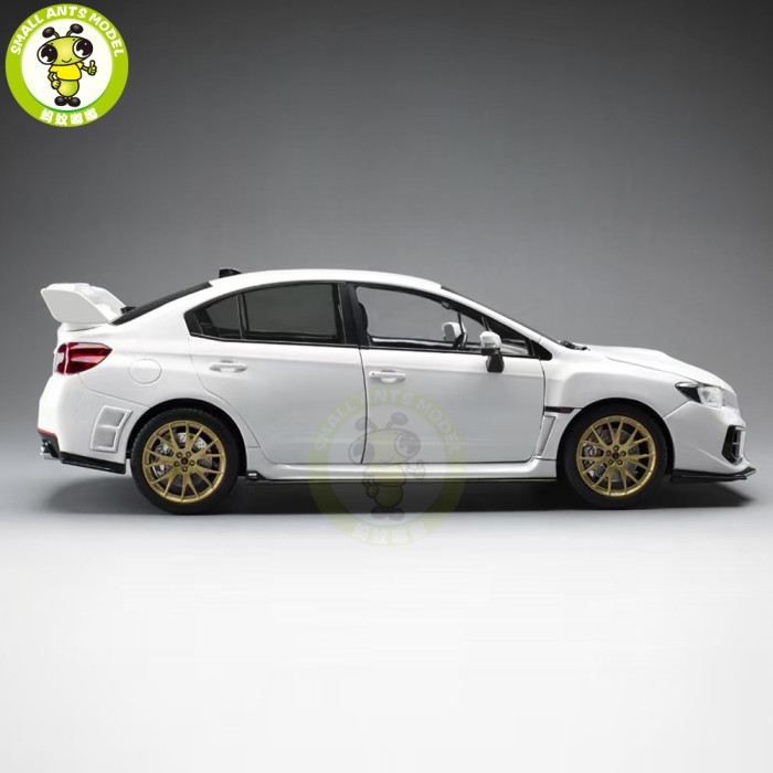 Pre-order 1/18 SUNSTAR Subaru WRX STI EJ20 Final Edition - WB Diecast Model Toy Car Gifts For Father Friends