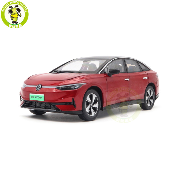 1/18 VW Volkswagen ID 7 Vizzion Diecast Model Toys Car Gifts For Father Boyfriend Husband