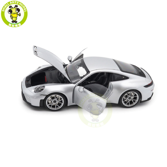 1/18 Porsche 911 GT3 Touring 2025 Norev 187002 GT Silver Diecast Model Toys Car Gifts For Husband Boyfriend Father