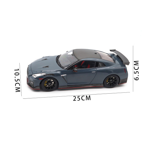 1/18 Nissan GT R GT-R R35 NISMO 2022 Diecast Model Toy Car Gifts For Father Friends